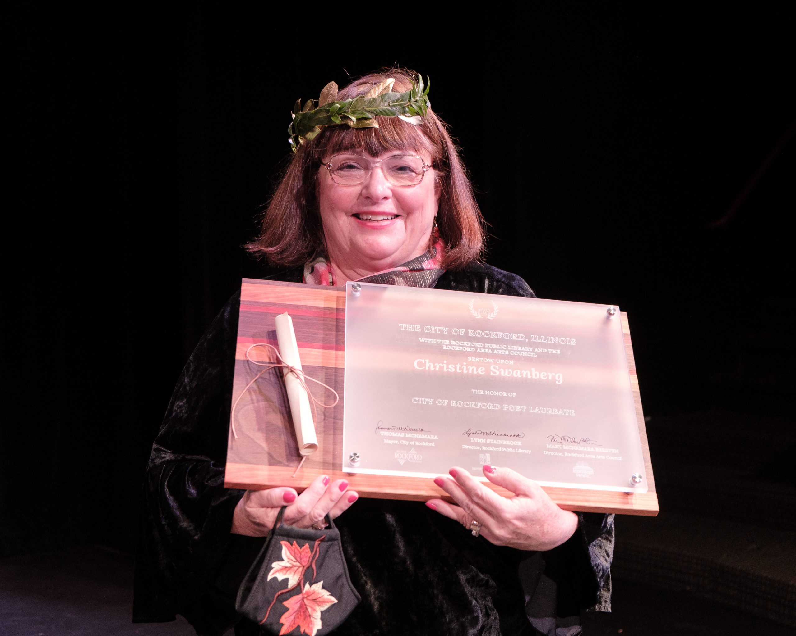 Photo of Christine Swanburg, Poet Laureate, 2021 and 2022